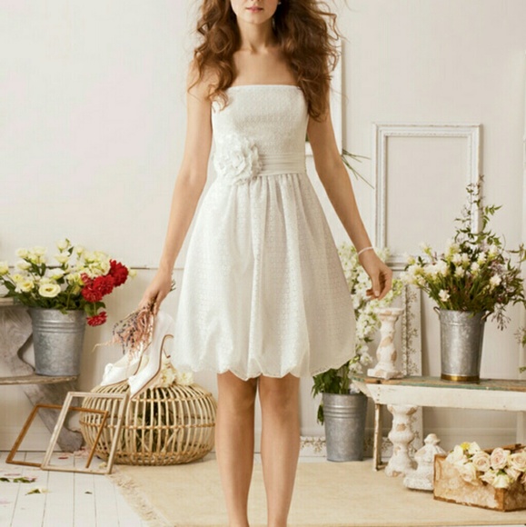 David's Bridal Dresses & Skirts - Short wedding dress